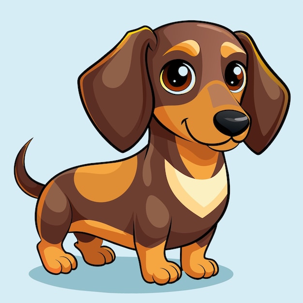 un perro de dibujos animados con una camisa que dice "el nombre del perro"