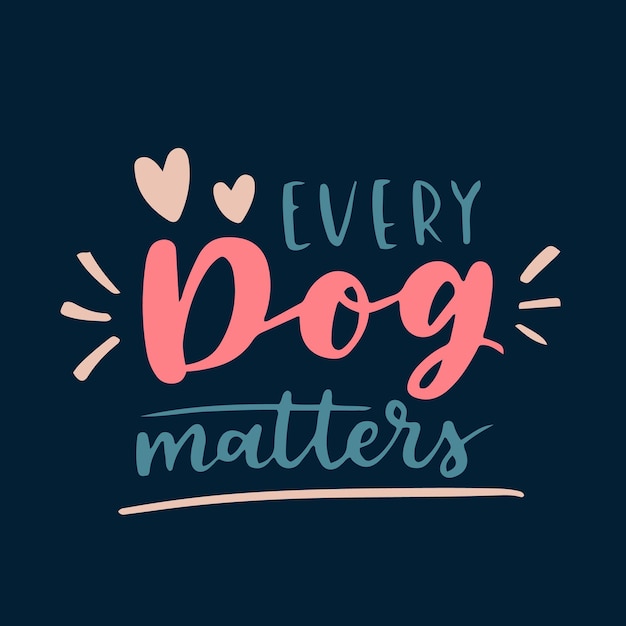 Perro frase cartel colorido citas inspiradoras sobre perros frases escritas a mano sobre la adopción de perros adoptar un perro decir sobre perros