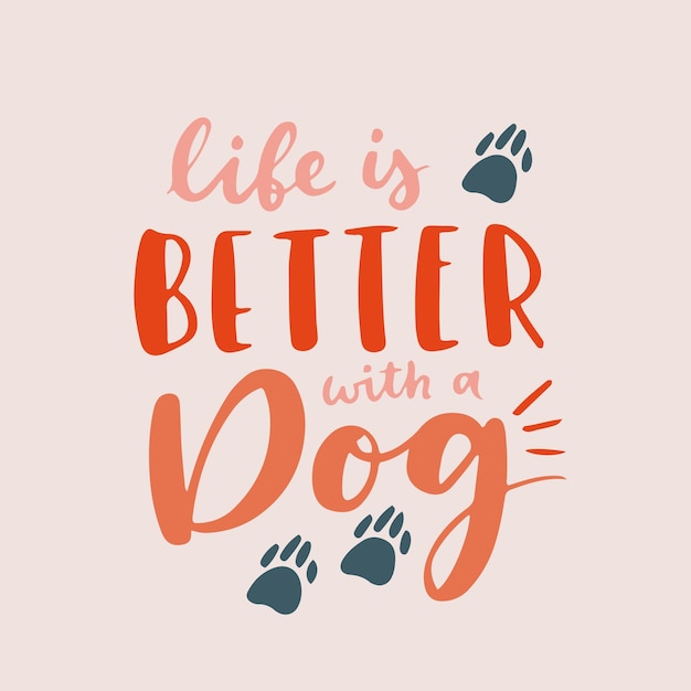 Perro frase cartel colorido Citas inspiradoras sobre perros Frases escritas a mano sobre la adopción de perros Adoptar un perro Decir sobre perros