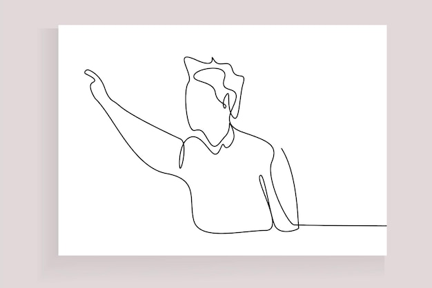 una persona alcanzando algo tratando de tocarlo