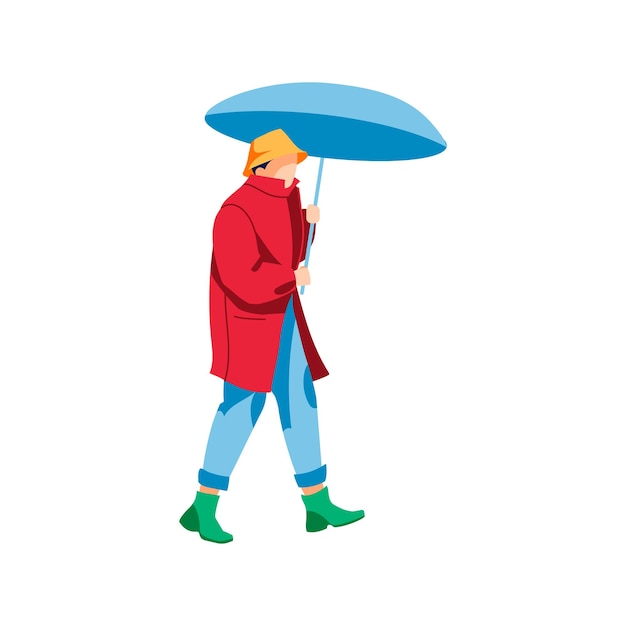 persona caminando bajo un paraguas