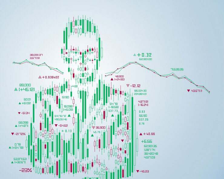 Vector persona de finanzas
