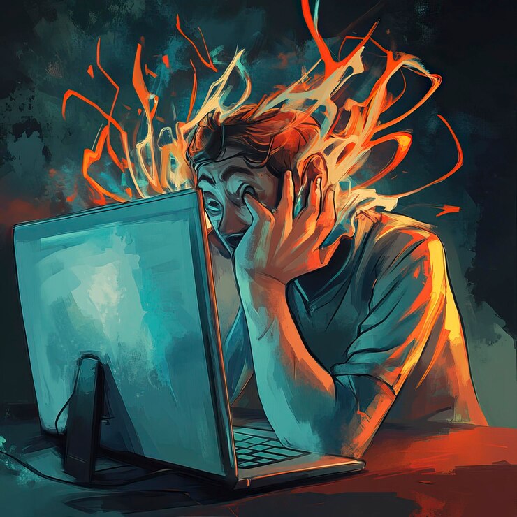 Vector una persona mirando un calendario rodeando la fecha del viernes negro