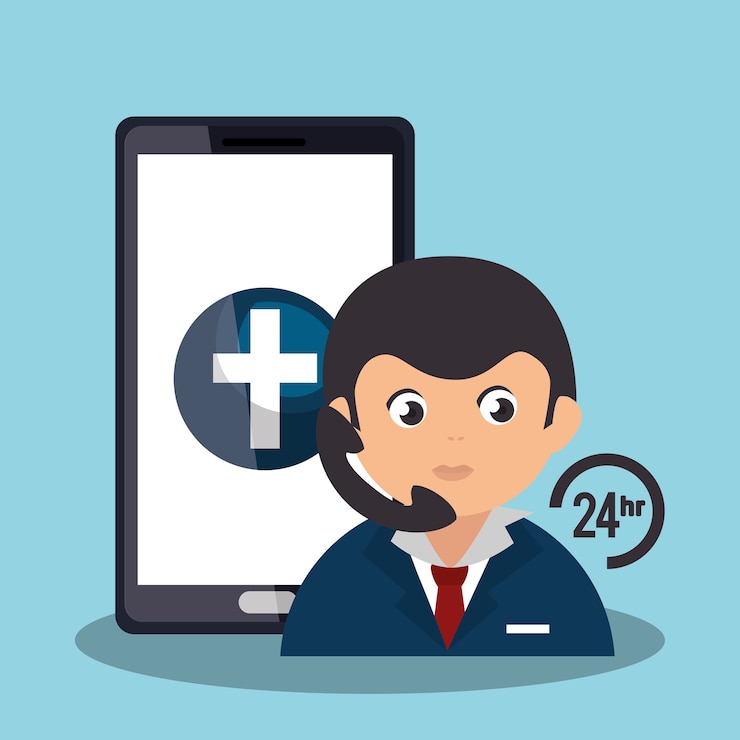Vector personaje de avatar profesional de la salud