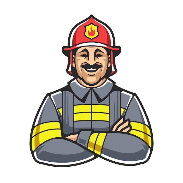 Personaje de bombero