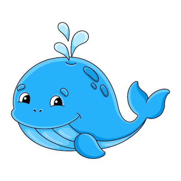 Personaje de dibujos animados aislado sobre fondo blanco Elemento de diseño Plantilla para sus tarjetas de pegatinas de libros de diseño