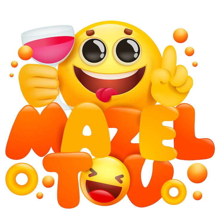 Vector personaje de dibujos animados emoji amarillo con copa de vino.