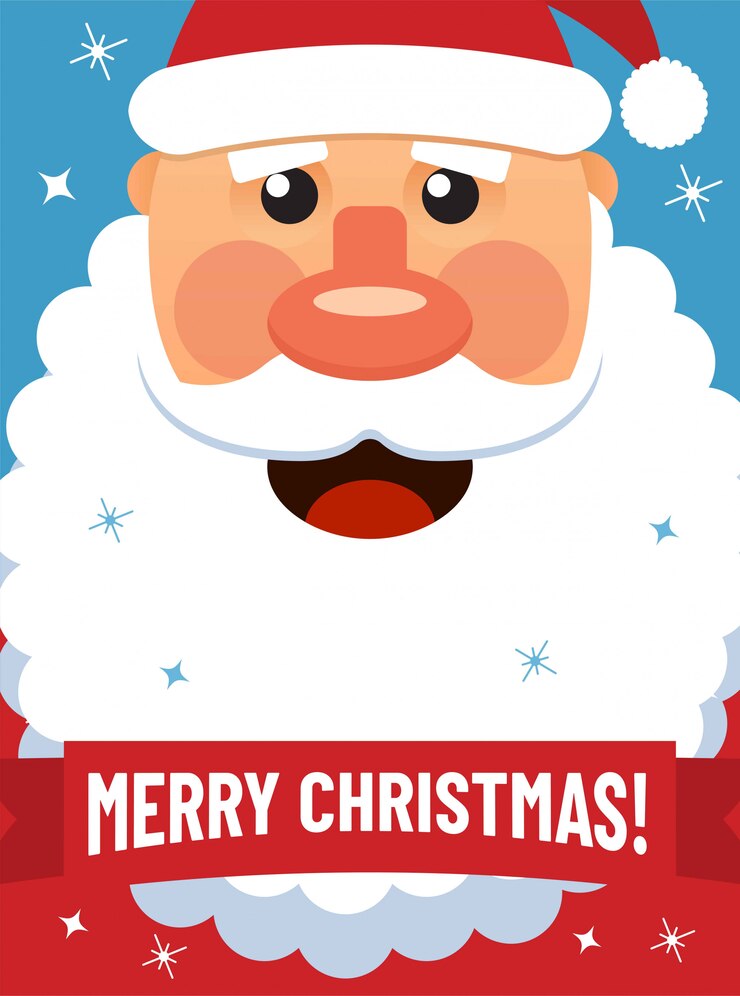 Personaje de dibujos animados lindo de Navidad