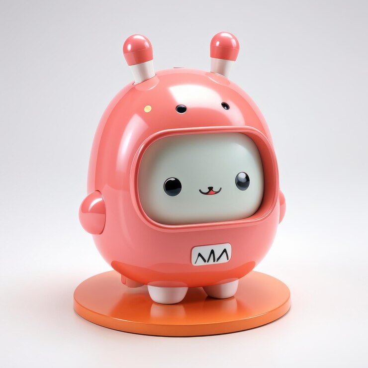 Vector personaje de dibujos animados de robot