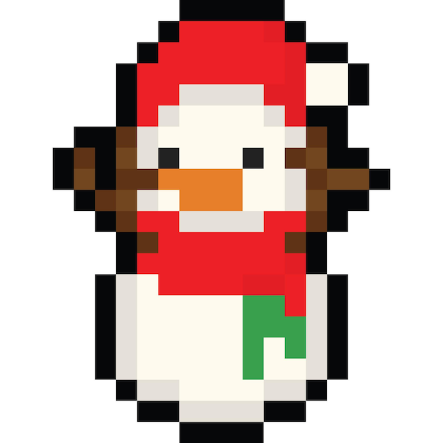 un personaje de dibujos animados con un sombrero de Santa