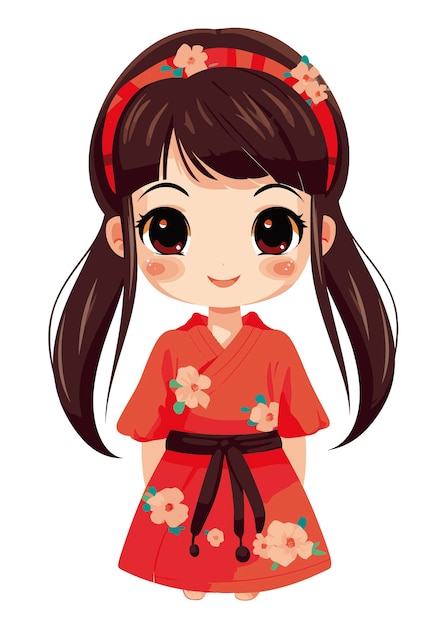 Personaje de dibujos animados vectorial
