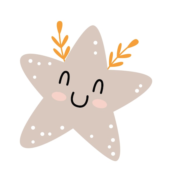 Personaje estrella con ramas