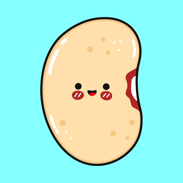 personaje de frijol