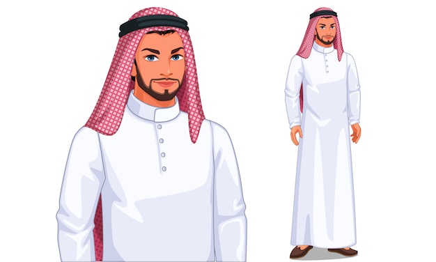 personaje del hombre arabe