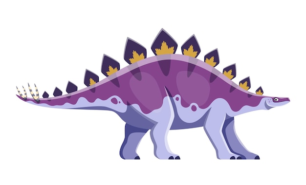 Vector personaje infantil de dibujos animados dravidosaurus dinosaurio