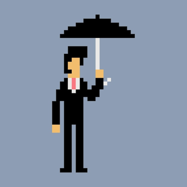 Personaje del juego pixel art