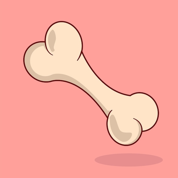 El personaje lindo de Big Dog Bone