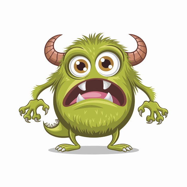 Un personaje monstruo verde