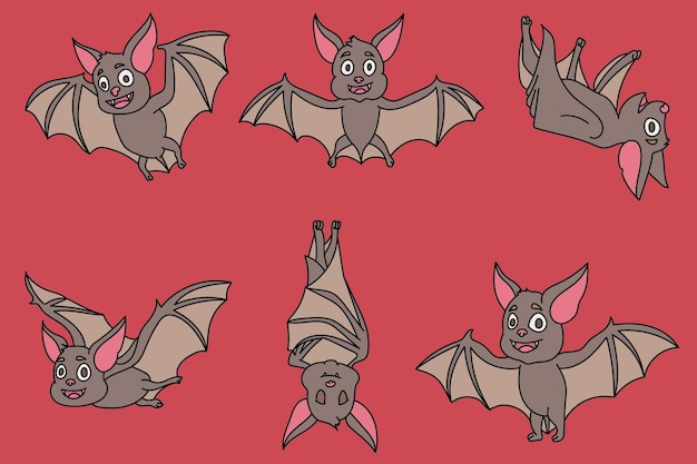 El personaje de murciélago es un personaje de dibujos animados.