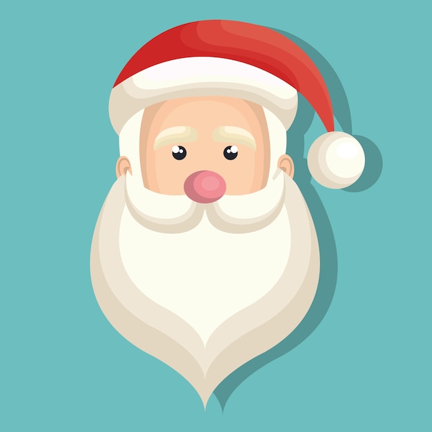 personaje de navidad de santa claus