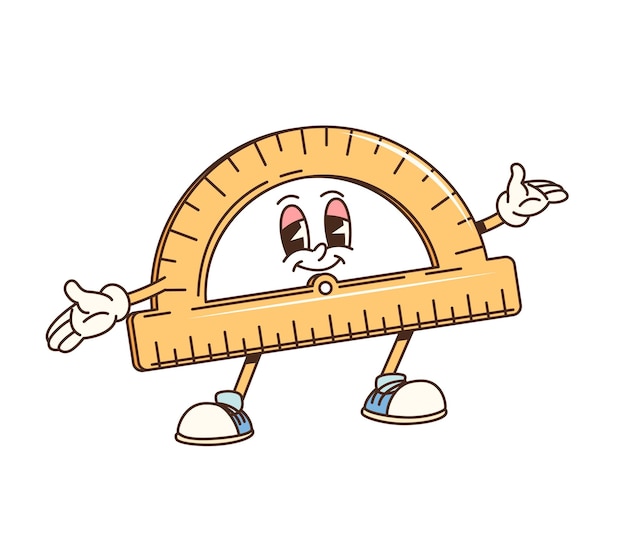 Un personaje retro de dibujos animados.