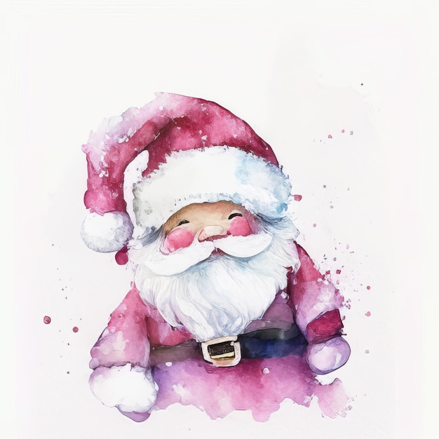 Personaje vectorial de navidad con letras de santa claus