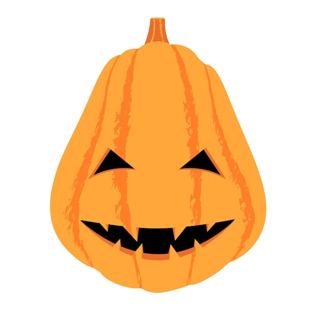 Vector personajes de calabaza de halloween.