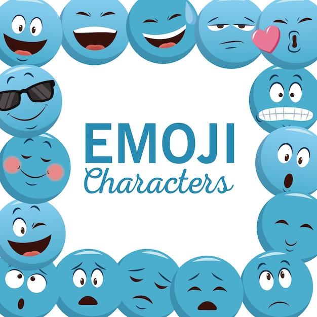 Personajes de chat Emoji