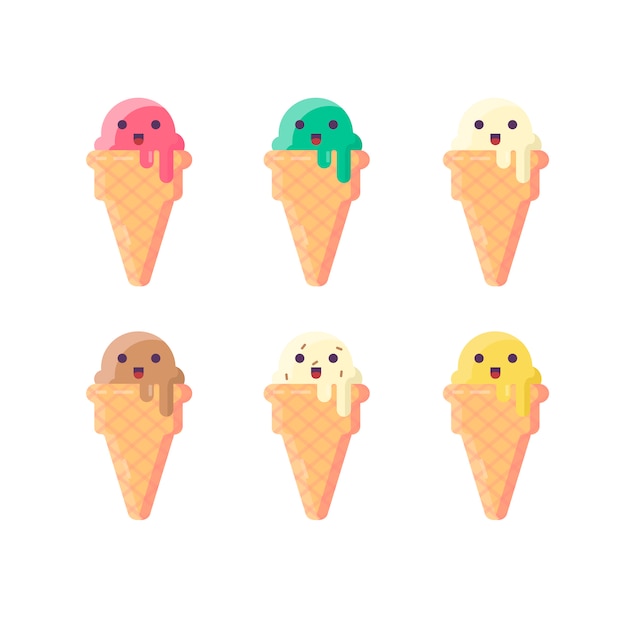Personajes de helado