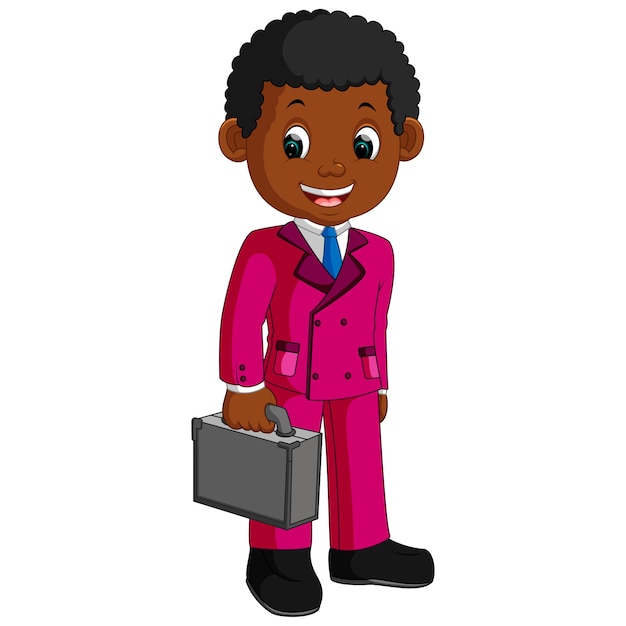 personajes de hombre de negocios con maletín