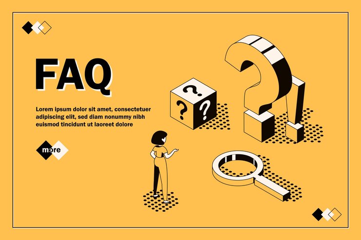 Vector personajes de personas de pie cerca de exclamaciones y signos de interrogación