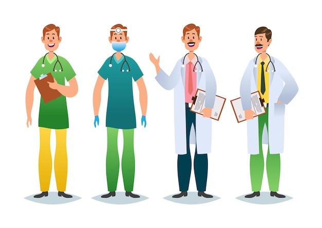 Personajes de la salud