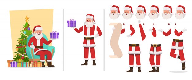 Personajes de santa claus