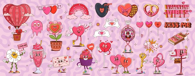 Los personajes y símbolos de amor del Día de San Valentín