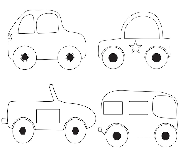 Personalizar su coche de paseo Página para colorear