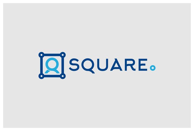 Personas con diseño de logotipo de caja de conexión.