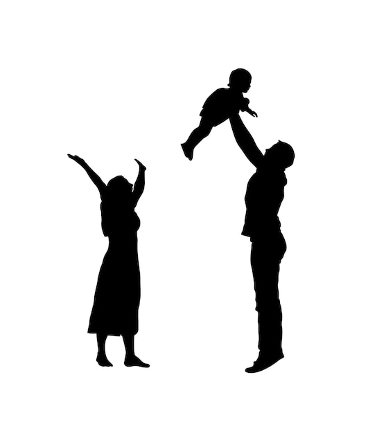 Personas de la familia Suluet padres e hijos