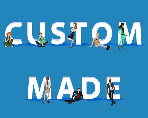 Personas en presentaciones personalizadas para aplicaciones móviles web