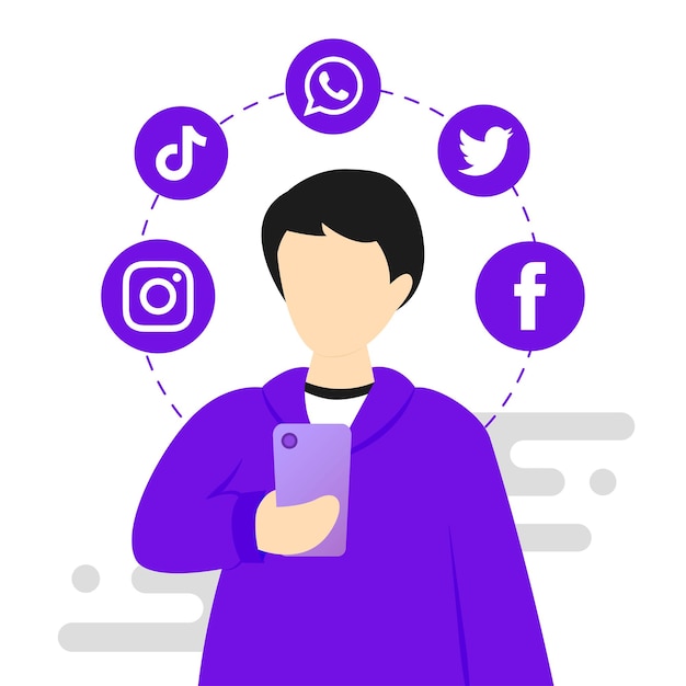 Personas que usan las redes sociales