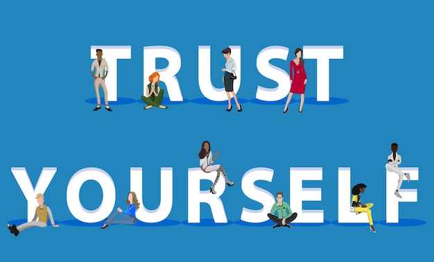 Personas en Trust Yourself para presentaciones de aplicaciones móviles web
