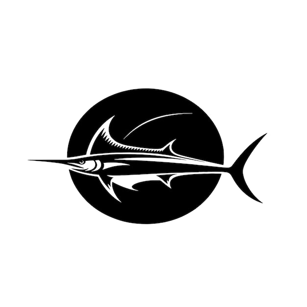 Vector pescado espada svg