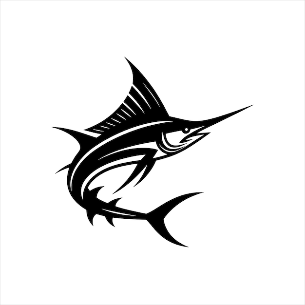 Vector pescado espada svg