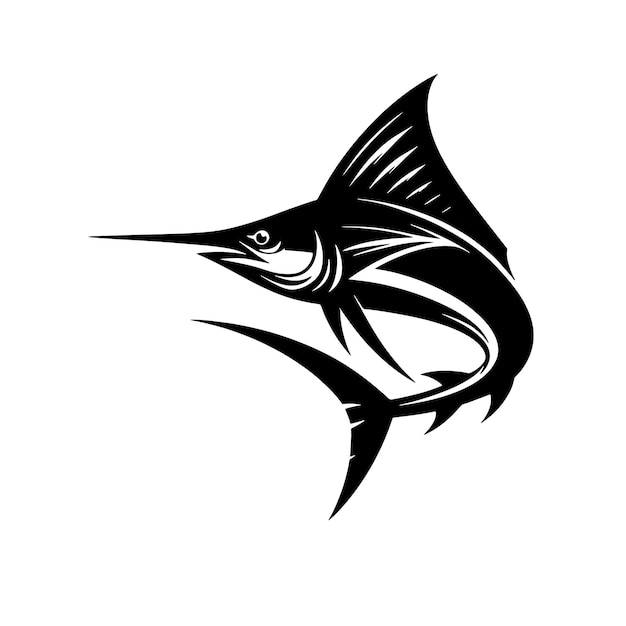 Vector pescado espada svg