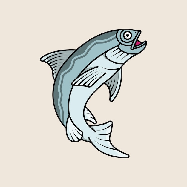 Pescado la ilustración