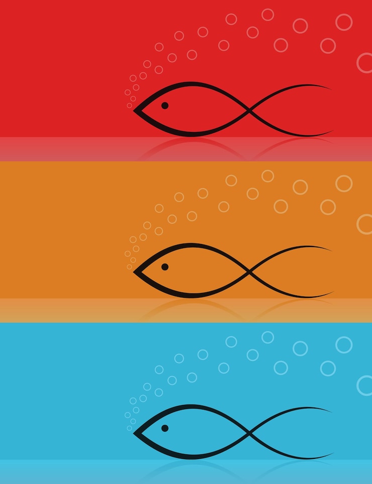 Vector pescado6