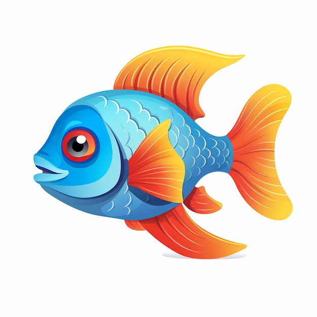 Pez estrella púrpura betta pescado colores de color amarillo pescado blanco koi carpa animal