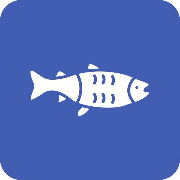un pez en un fondo azul con un fondo azul