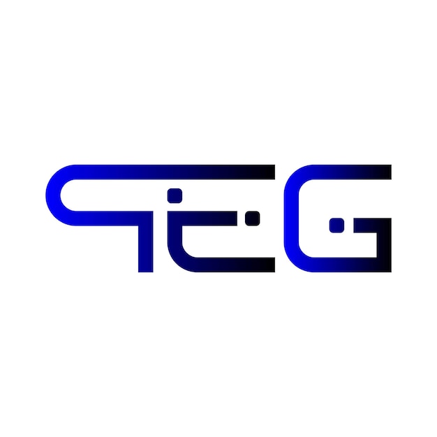 pgep epg gpe gep peg diseño de la marca del logotipo letra inicial moderno