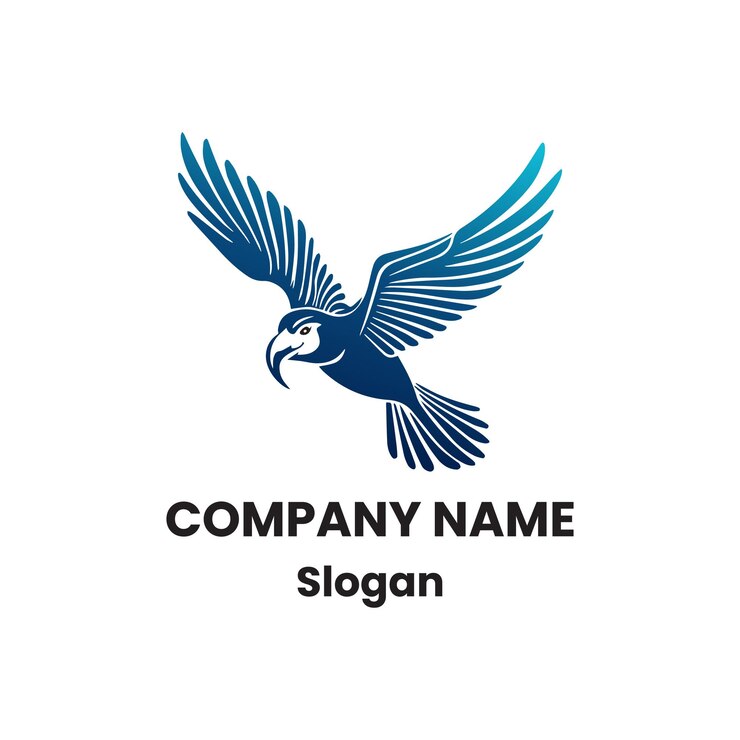 Phoenix Flying Fire Bird resumen Diseño del logotipo Diseño vectorial