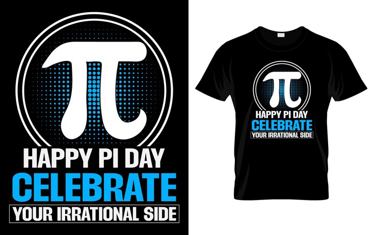 Pi día camiseta diseño Bundle Pi camiseta Matemáticas camiseta diseño Pi día gráficos vectoriales Pi camisas de día